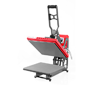 machine de flocage à plat, pour textiles et objets sublimation
