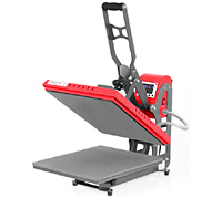 Machine de flocage, grandes tailles textiles